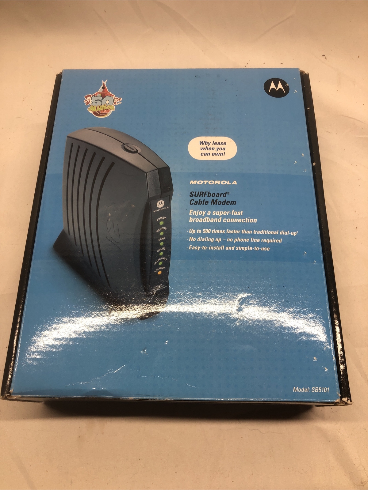 Motorola SURFboard SB5101U ~ 38.91 Mbps
