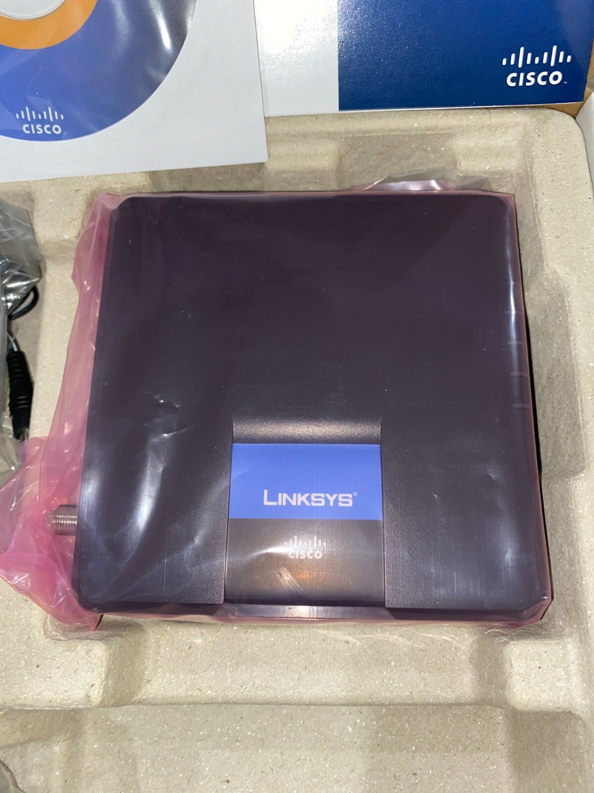 Linksys Cisco CM100 Cable Modem USB Ethernet 10/100 Docsis 2.0 Original New Seal