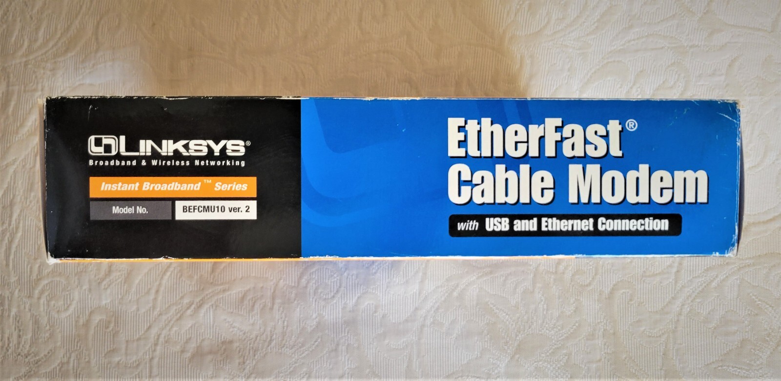Linksys EtherFast Cable Modem with USB & Ethernet Connections (BEFCMU10 ver. 2)