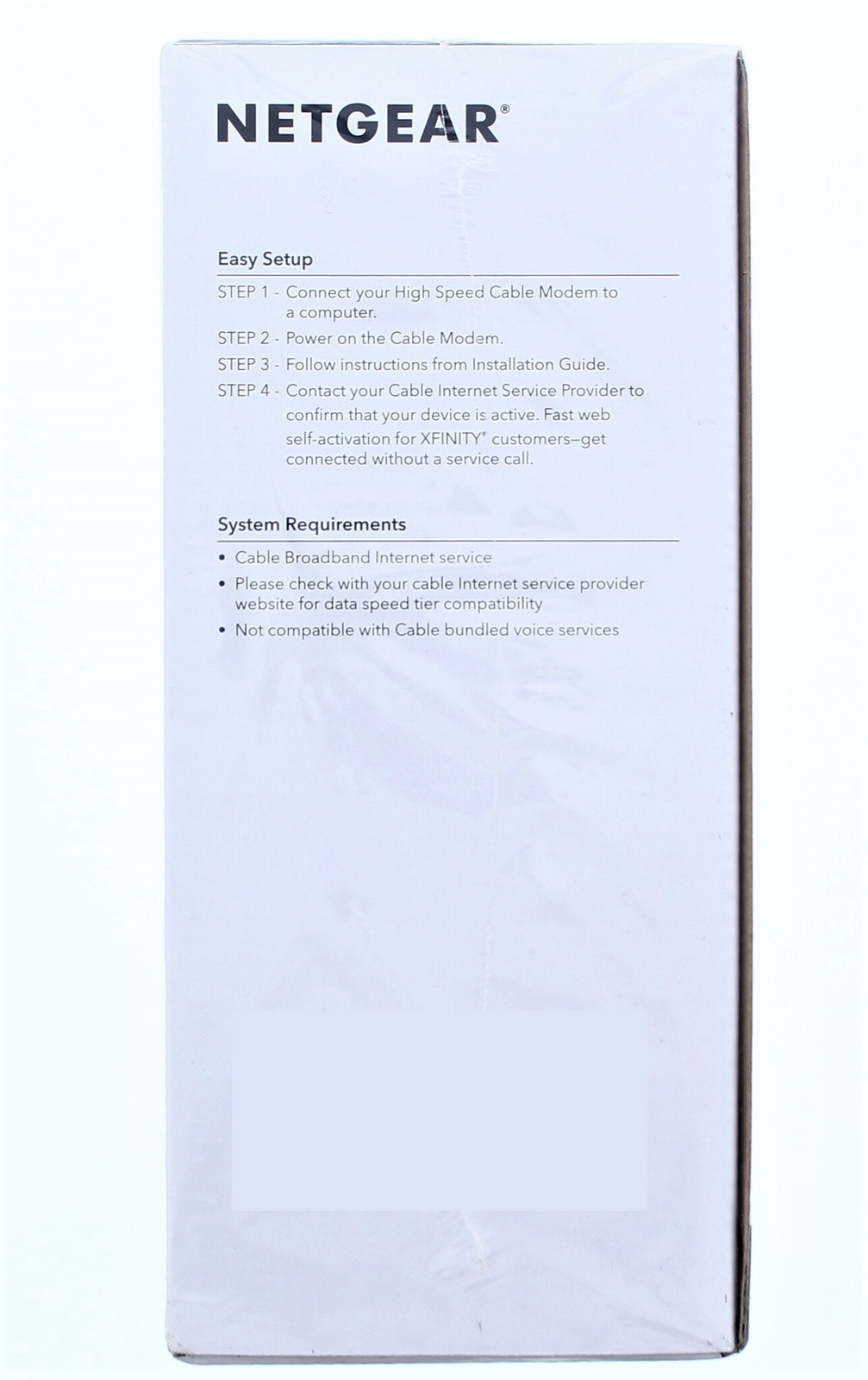 Netgear CM500High Speed Cable Modem(CM500)