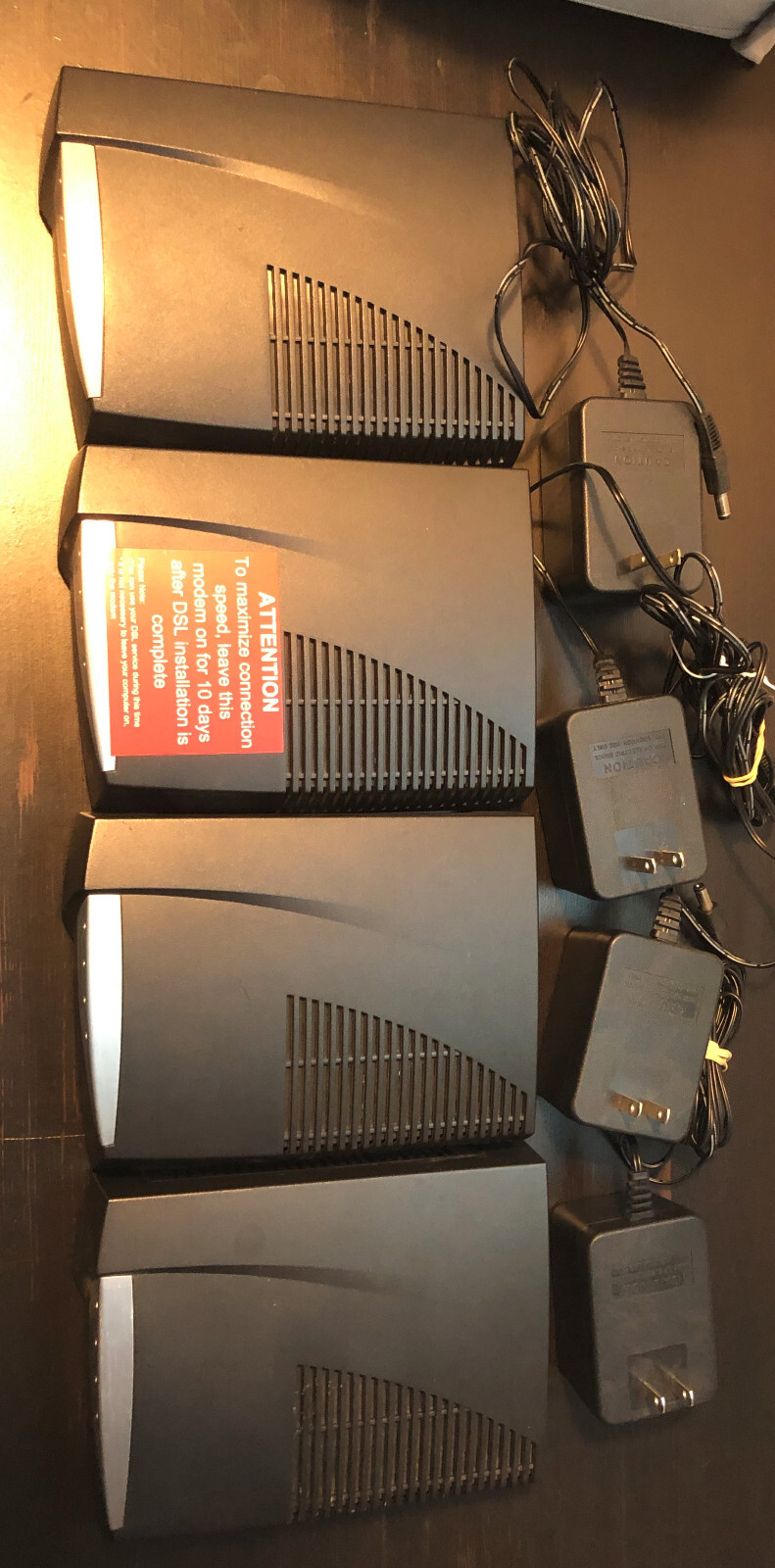SpeedStream 5360 Ethernet ADSL DSL Modem Efficient Networks Inc *SET OF 4*