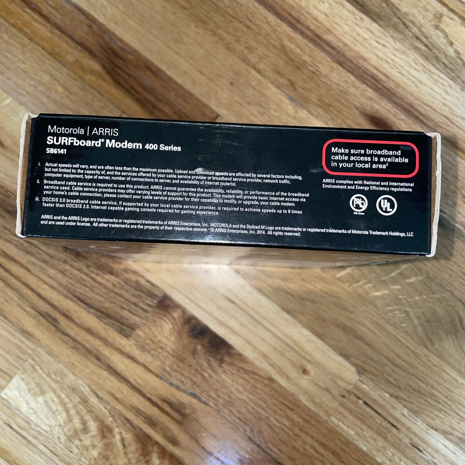 Motorola Arris SB6141 SURFboard Modem 400 Series – Open Box