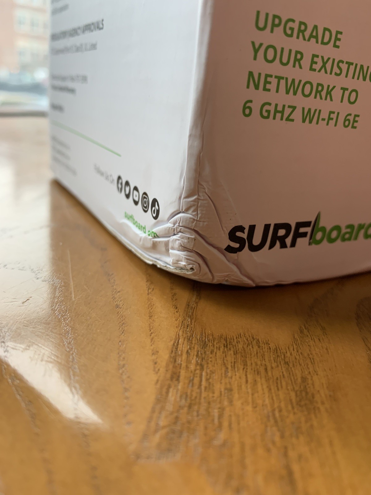 ARRIS Surfboard Wi-Fi 6E Network Upgrade Adapter Kit 6GHz W6U Brand New-Open Box