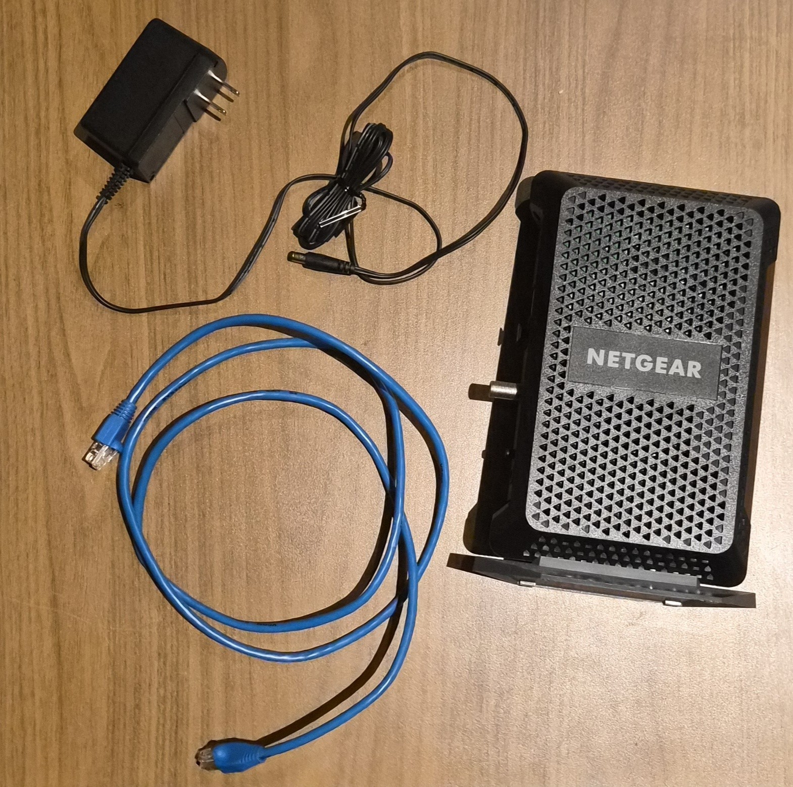 Netgear CM1100 DOCSIS 3.1 Multi-Gig Cable Modem w/ Power and Ethernet Cables