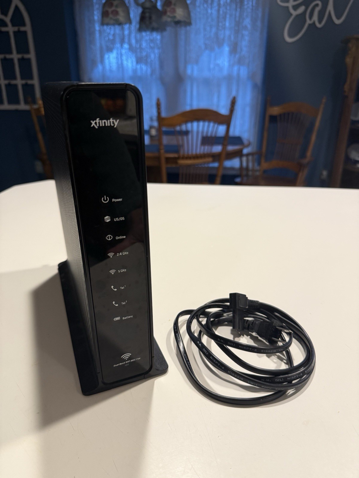 Arris Panoramic TG1682G Dual Band 2.4GHz 5GHz Wireless WiFi Router Cable Modem