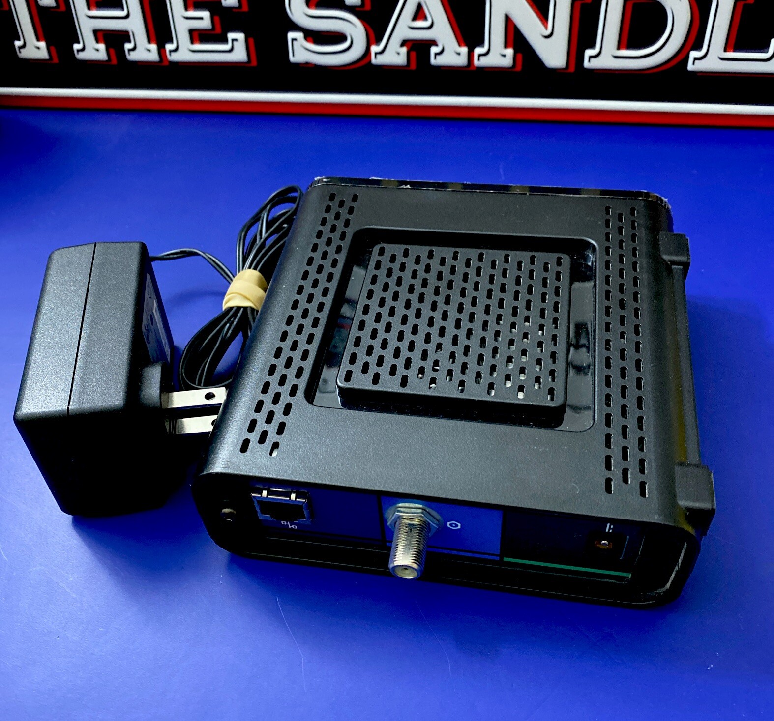 Motorola SURFboard (SB6121) Modem Tested Still Has Plastic On Unit