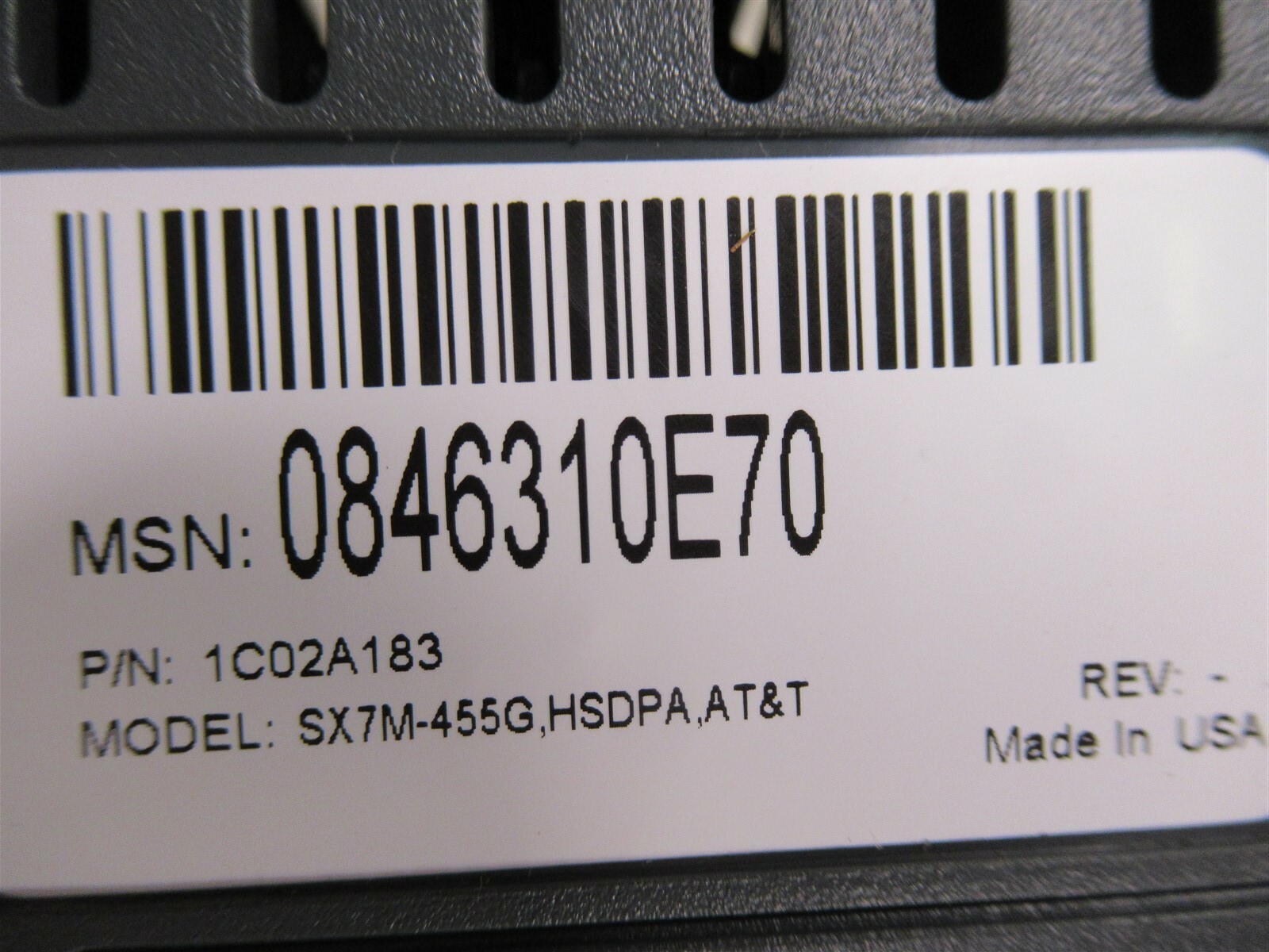 Fixed Wireless Terminal Telular High Speed Data Modem SX7M-455G HSDPA AT&T