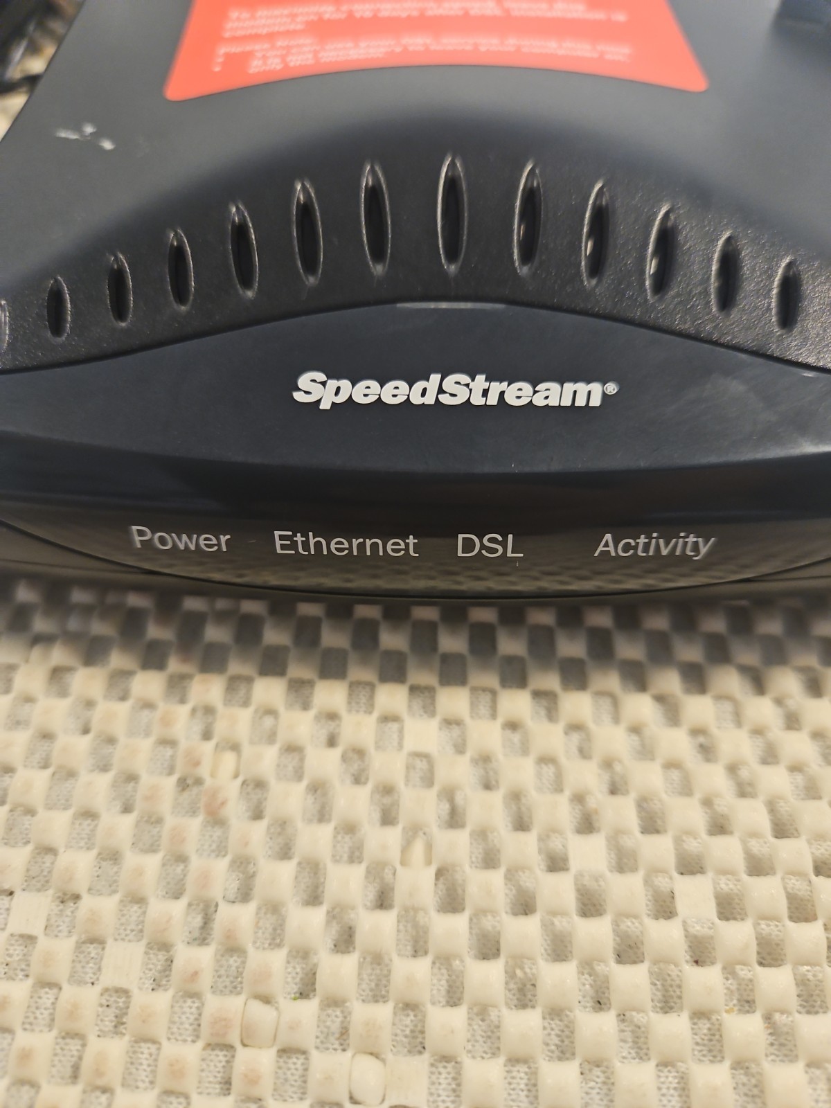 Speedstream DSL Modem 5100 with AC Power Supply Adapter Tested/ Working