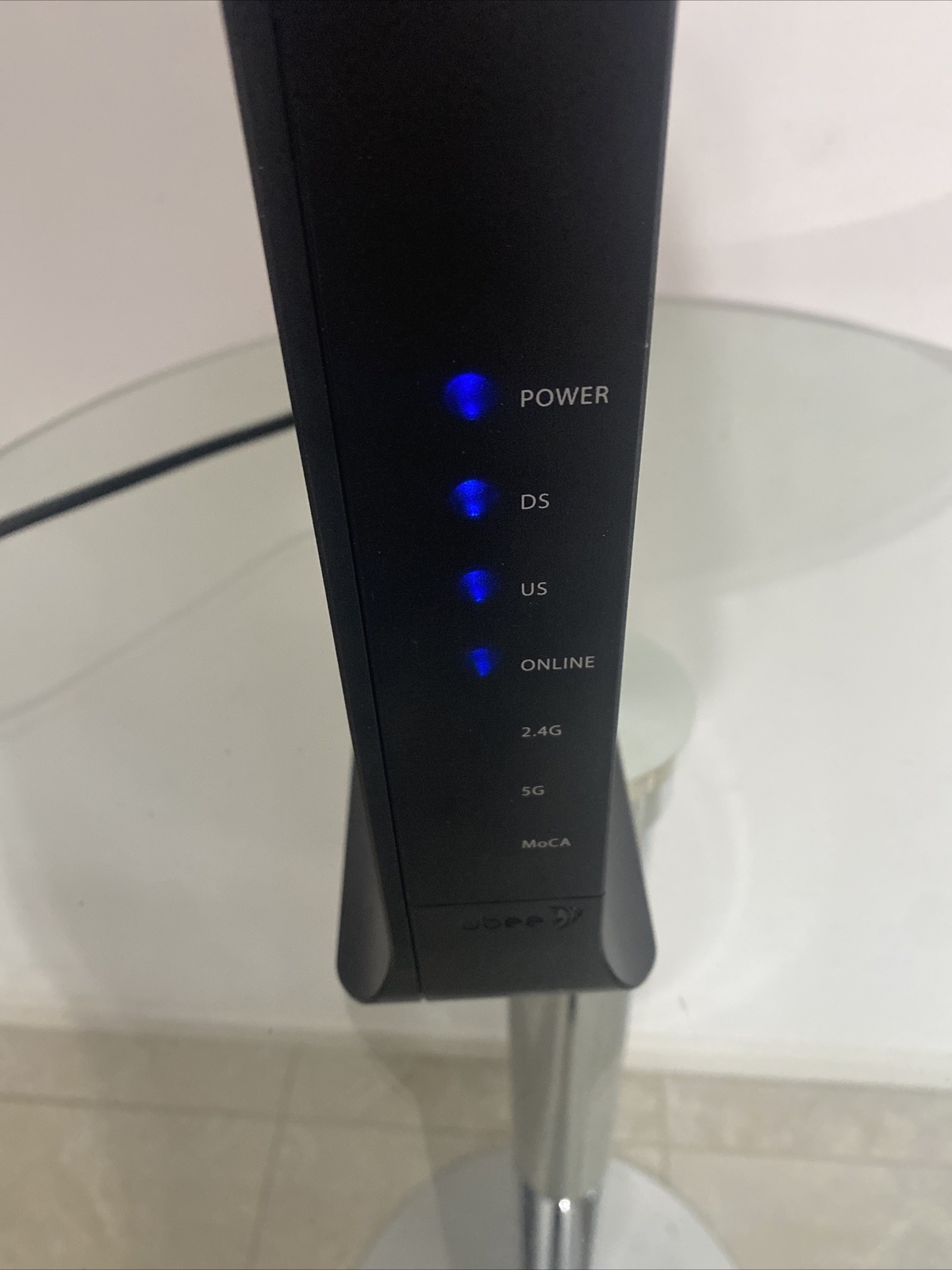 Ubee DDW36C Wireless Cable Modem Router – Black – Free Shipping