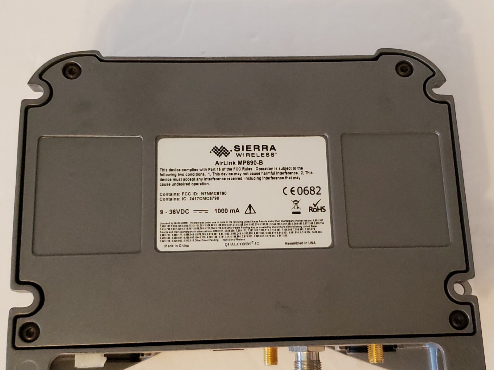 Sierra Wireless AirLink MP890 Ultra-Rugged GPS In-Vehicle 3G WiFi Router