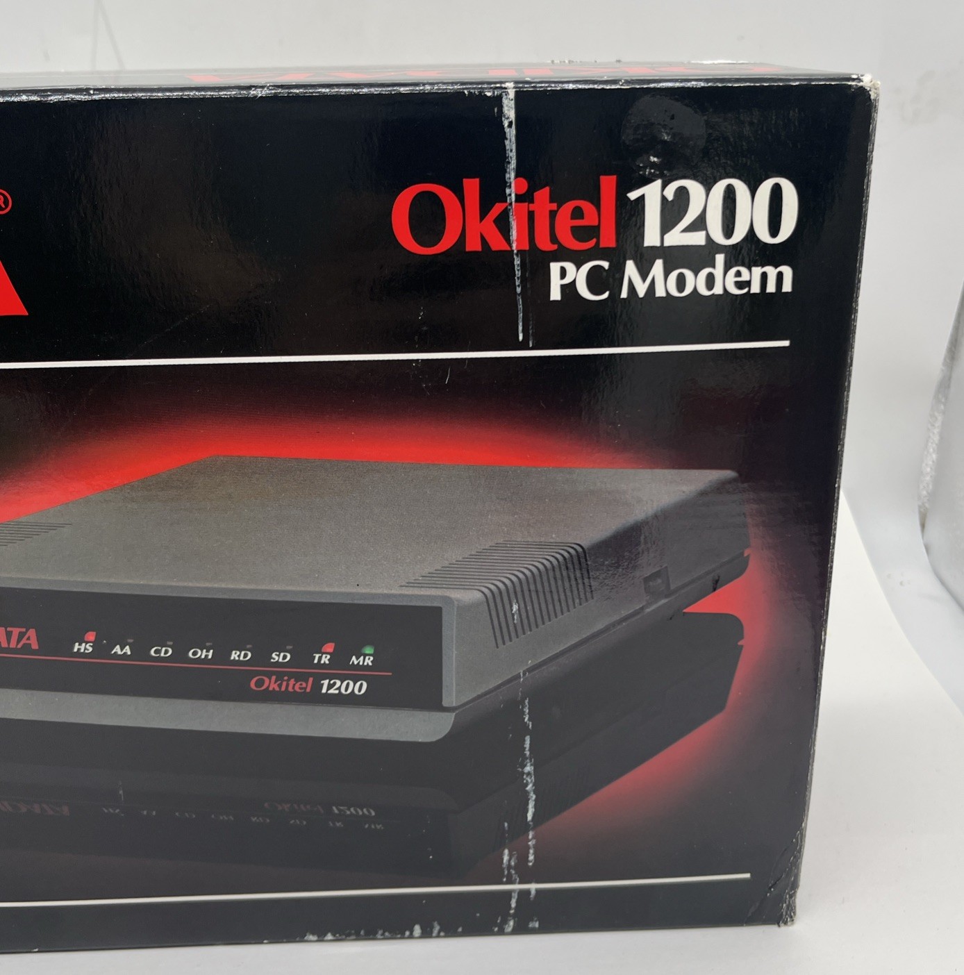 Vintage Okidata PC12P Okitel 1200 External Modem, Brand New In Box