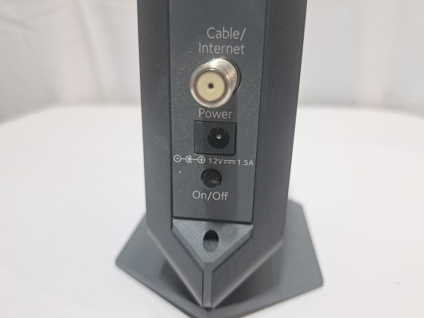 NETGEAR Cable Modem CM600 Up to 960 Mbps DOCSIS 3.0 Black No Power Cable Tested