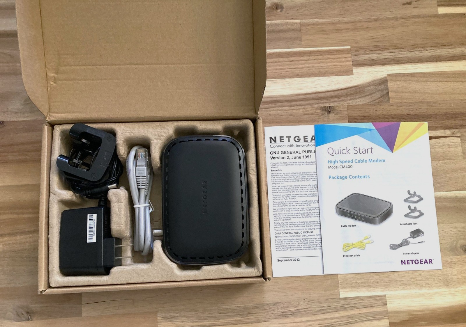 NETGEAR High Speed DOCSIS 3.0 CABLE MODEM CM400AZNA Spectrum, Xfinity NEW