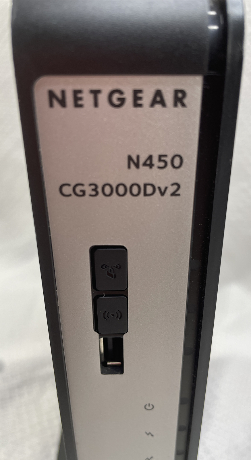 Netgear N450 CG3000Dv2 DOCSIS 3.0 Wireless Cable Modem/Router + Power Adapter