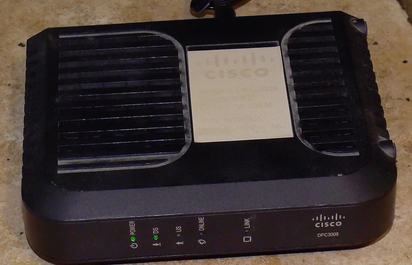 Cisco DPC3008 Cable Modem with Power Cord