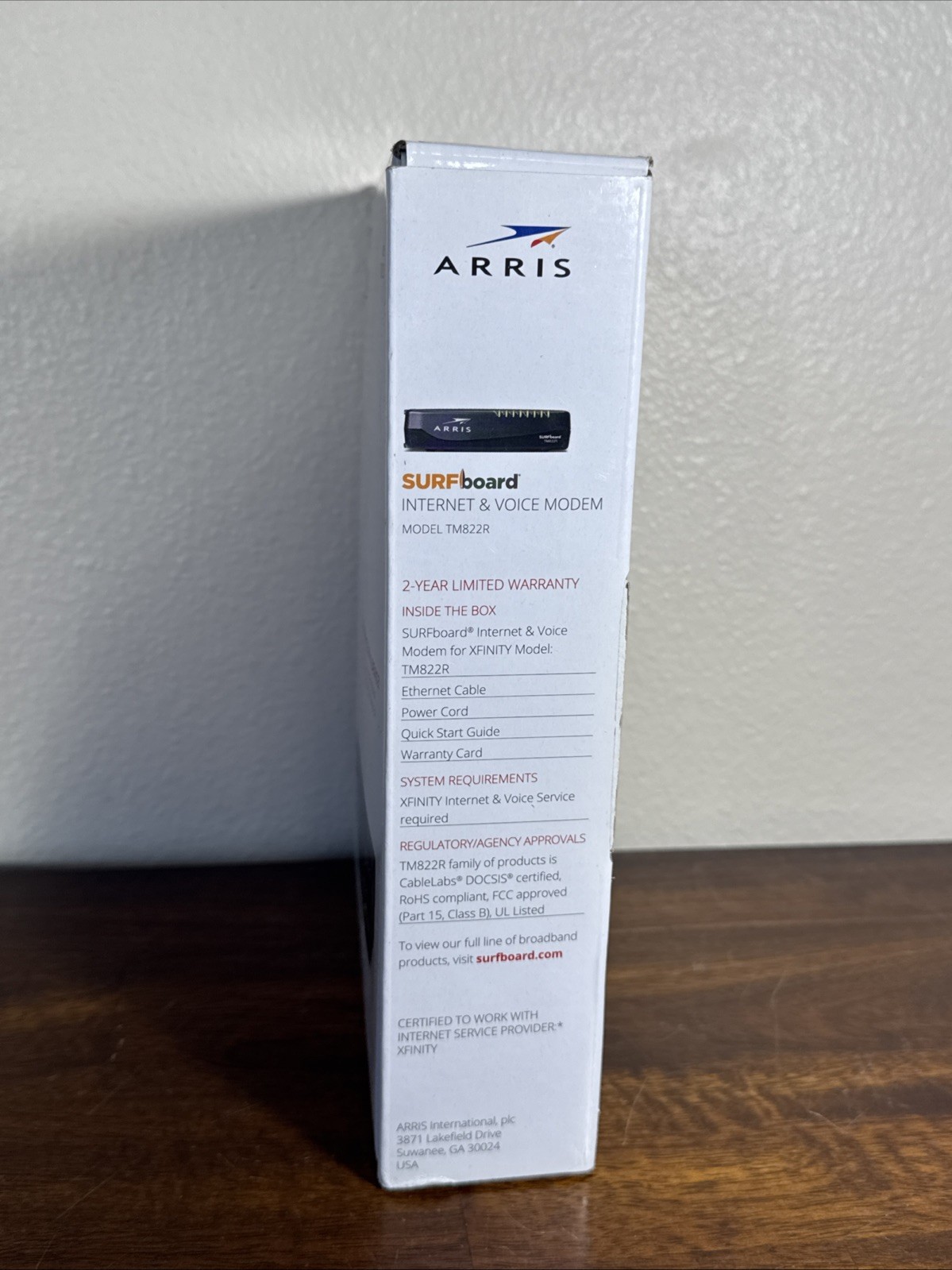 ARRIS TM822R SURFboard mAX (8×4) DOCSIS 3.0 Cable and Voice Modem for Xfinity