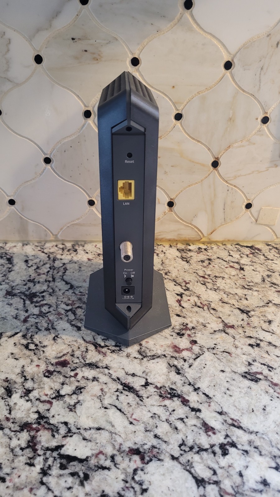 Netgear Nighthawk CM1000v2 (updated version) Coaxial and LAN port modem used