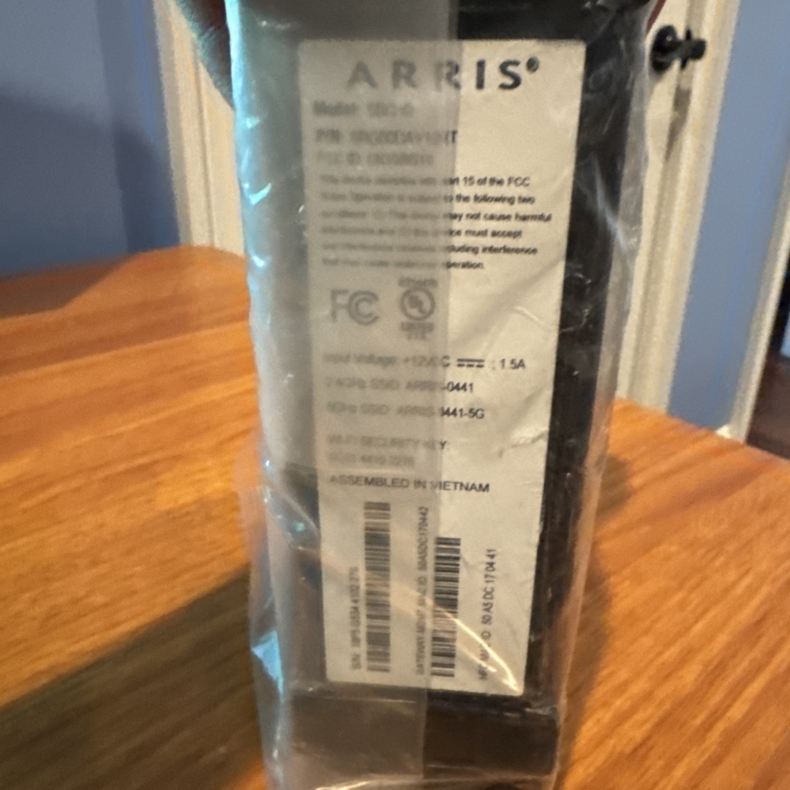 ARRIS SBG10 SURFboard Dual-Band Cable Modem Router MISSING POWER CORD
