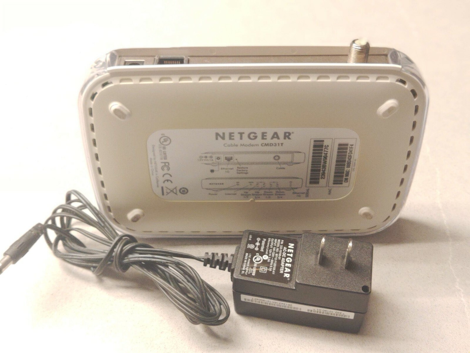 NETGEAR DOCSIS 3.0 – High Speed Cable Modem (CMD31T)