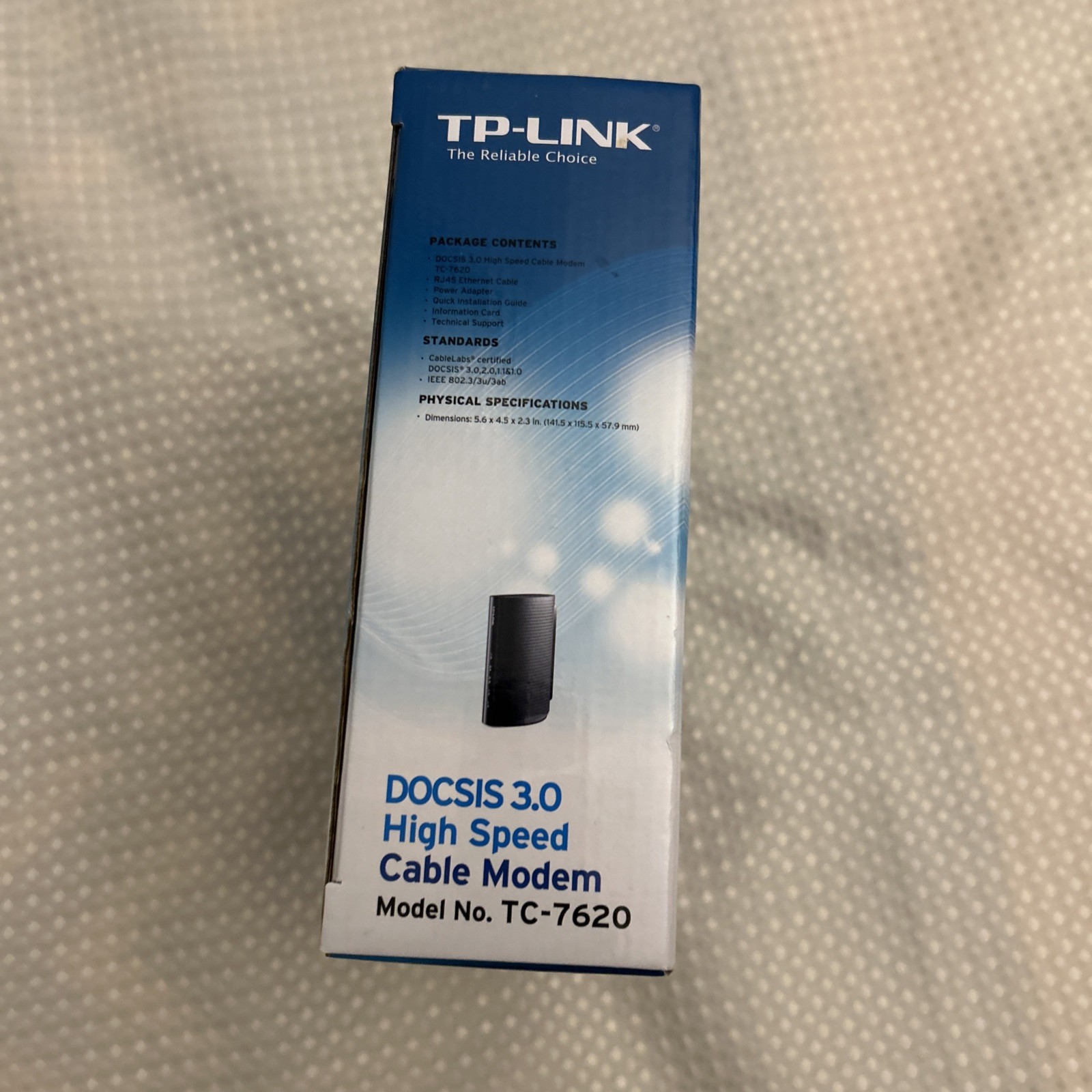 TP-LINK TC-7620 680Mbps Cable Modem – Pre-Owned – DOCSIS 3.0