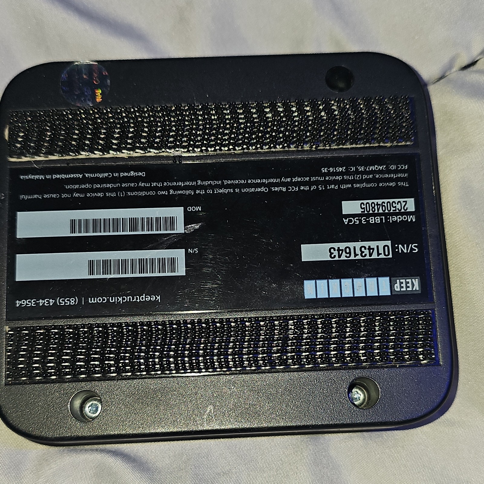 KEEP LEB-3.5CA Wired Modem with DB-25 Port, Black (MPN LEB-3.5CA)