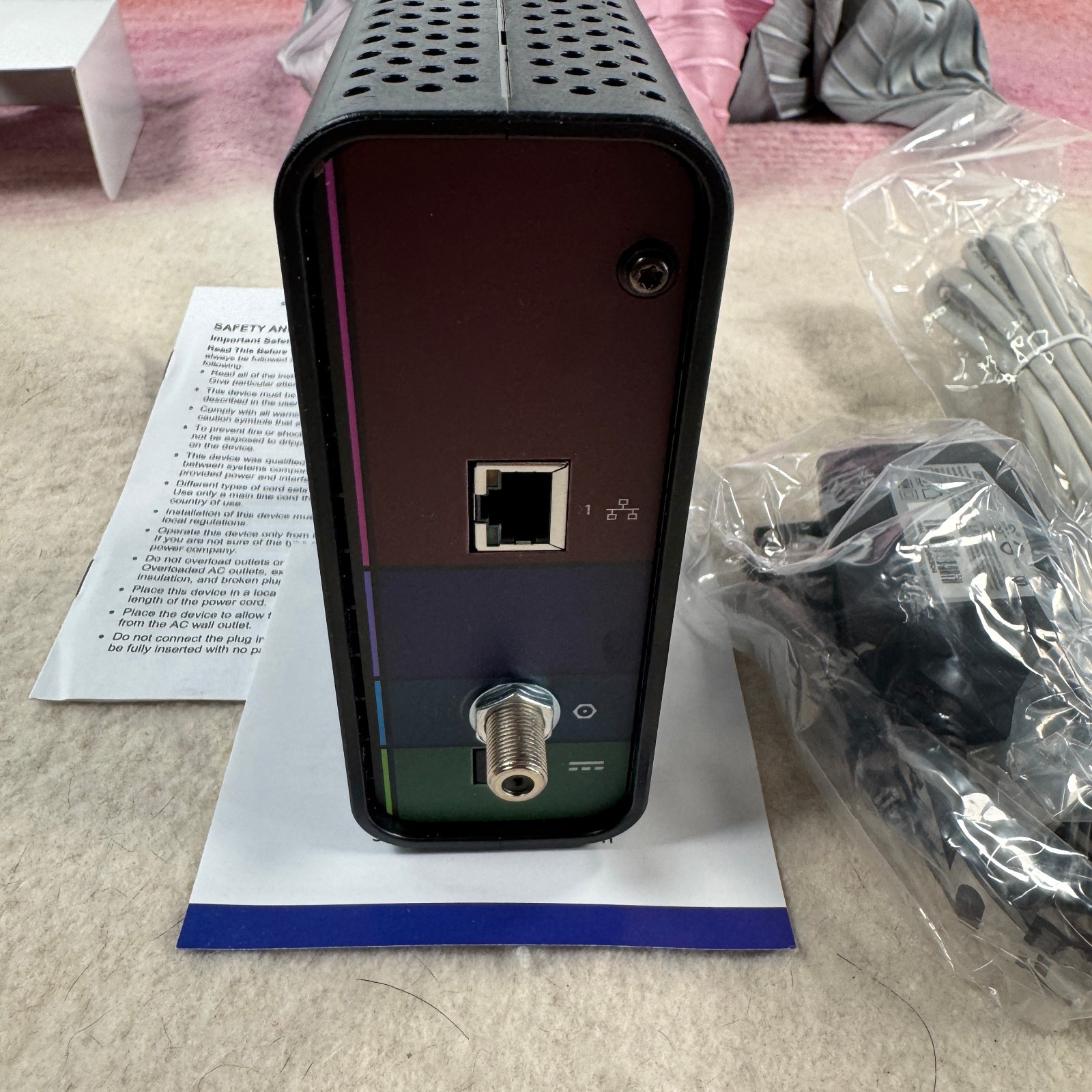 ARRIS SURFboard SB6183 DOCSIS 3.0 16×4 Cable Modem Open Box Unused