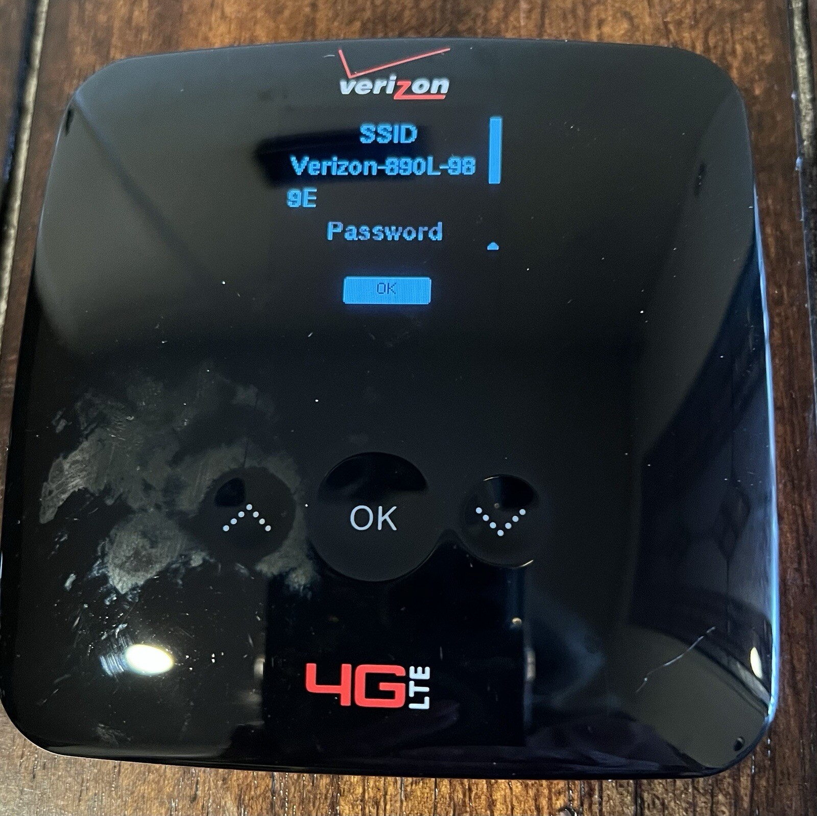 Verizon Jetpack 890L Hot Spot Modem Charges