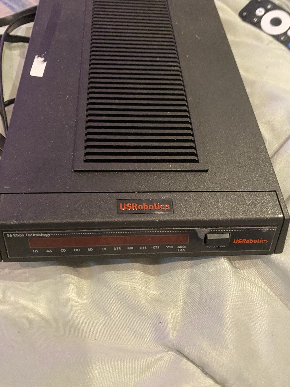 US Robotics 3453C Courier 56K Business Modem w/Power Adapter TESTED E6475