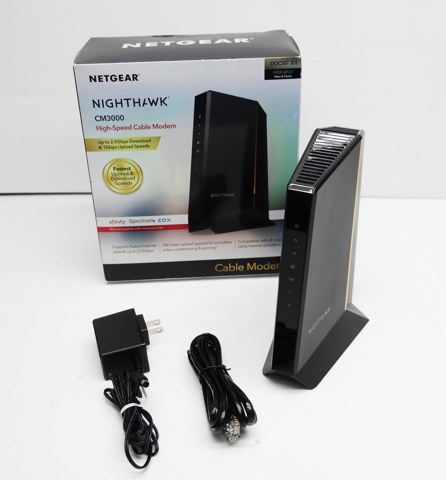 NETGEAR Nighthawk CM3000 High Speed Cable Modem