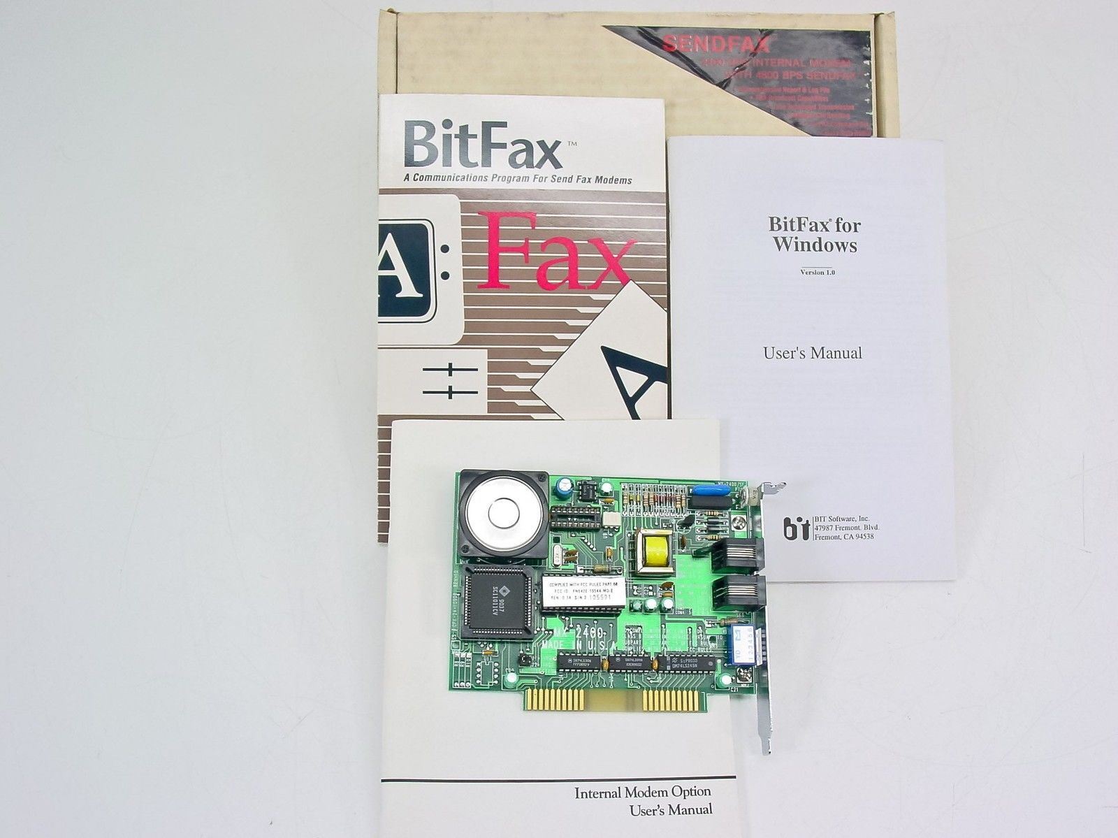 Calpak Modem Card 8 Bit ISA MX-2400