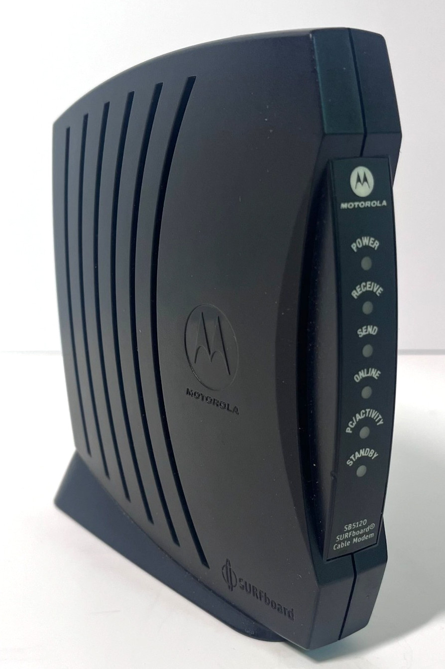 Motorola SURF Board SB5120 Cable Modem NO Adapter