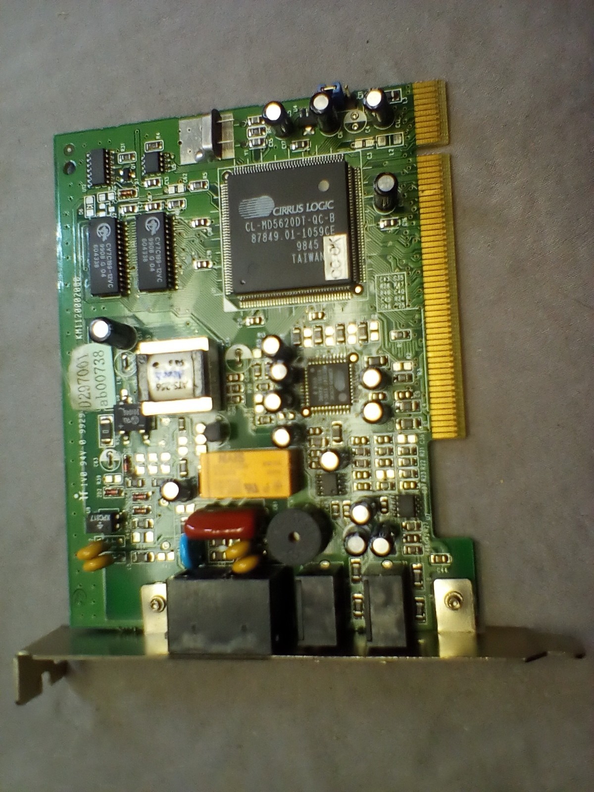56K voice fax modem, internal V.90 standard, PCI, 91-1P-IM560C