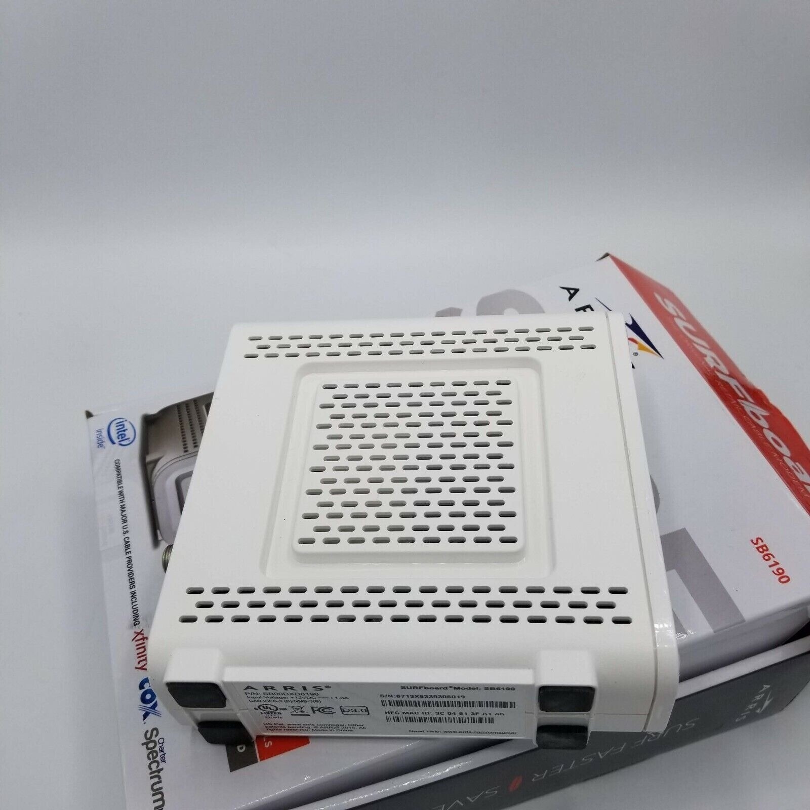 ARRIS SURFboard DOCSIS 3.0 Cable Modem – SB6190
