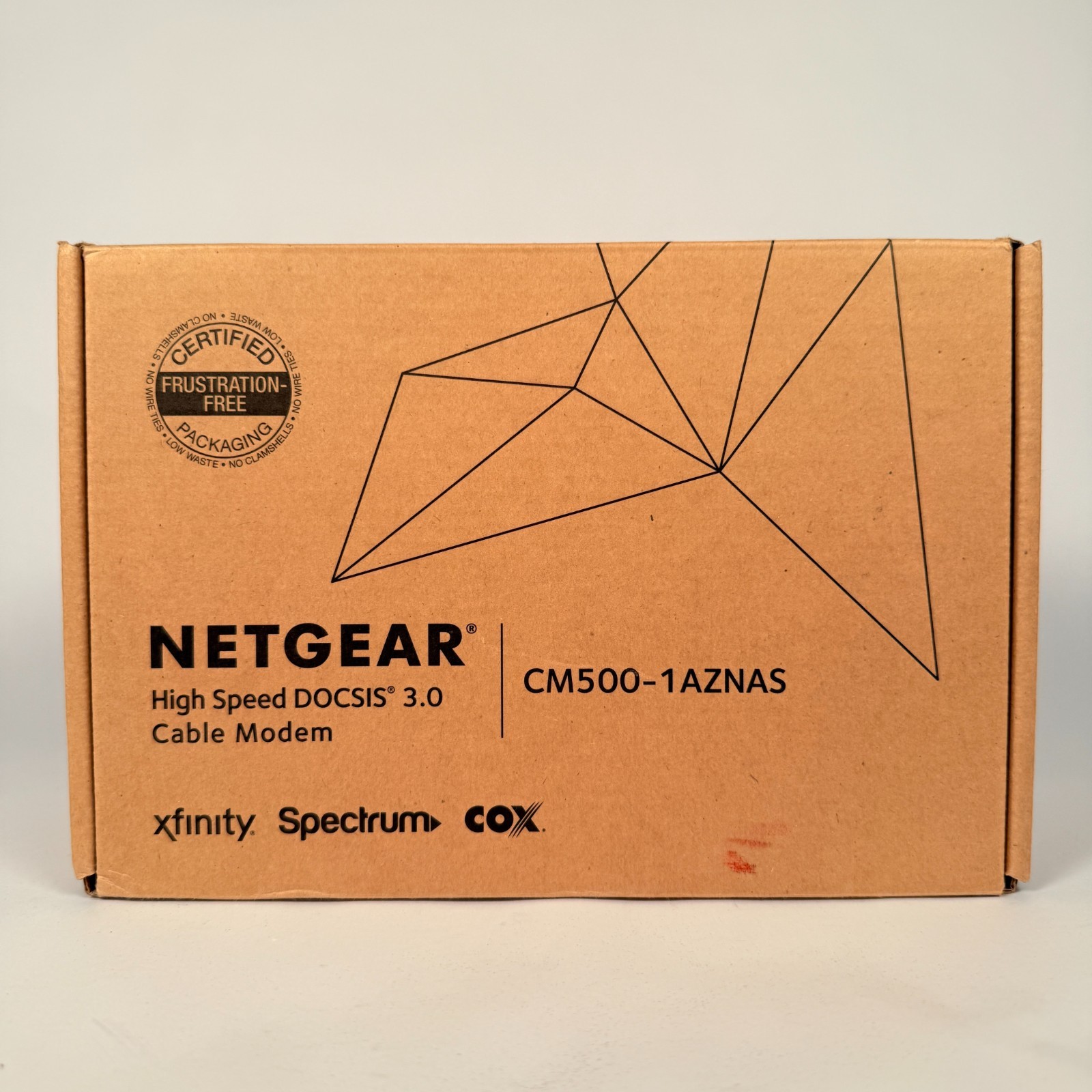 NETGEAR CM500-1AZNAS 16×4 DOCSIS 3.0 680 Mbps High Speed Cable Modem – Black