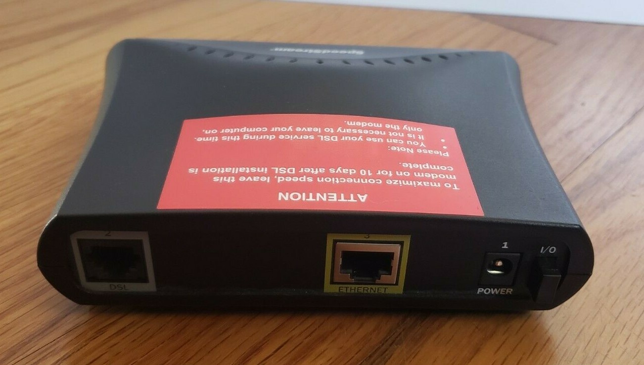 Efficient Networks SpeedStream 5100 Modem 060-E141-A01 w/ Power Adapter