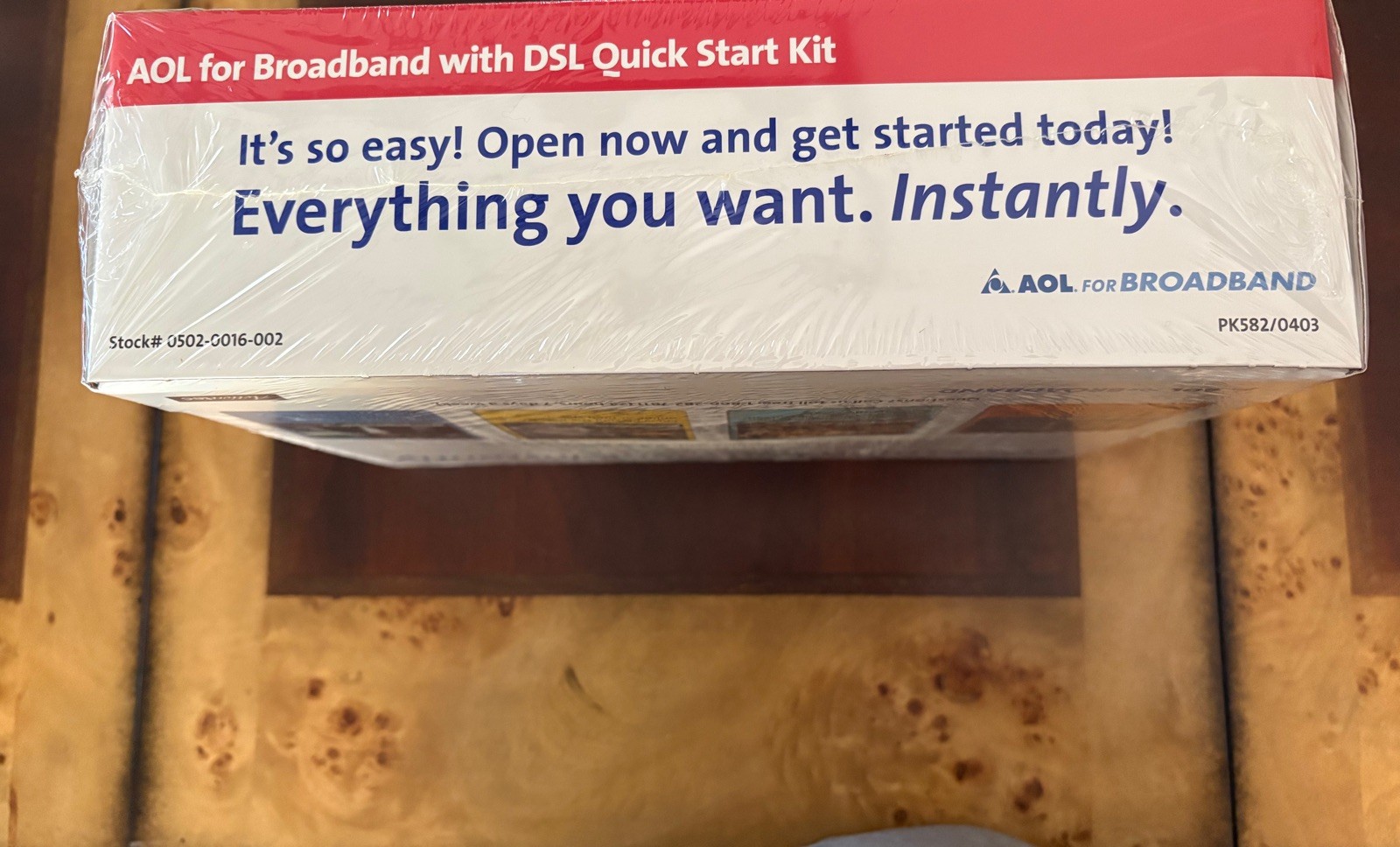 Vintage Rare AOL Broadband w/ DSL Quick Kit Modem 2002 Action-Tec NEW SEALED