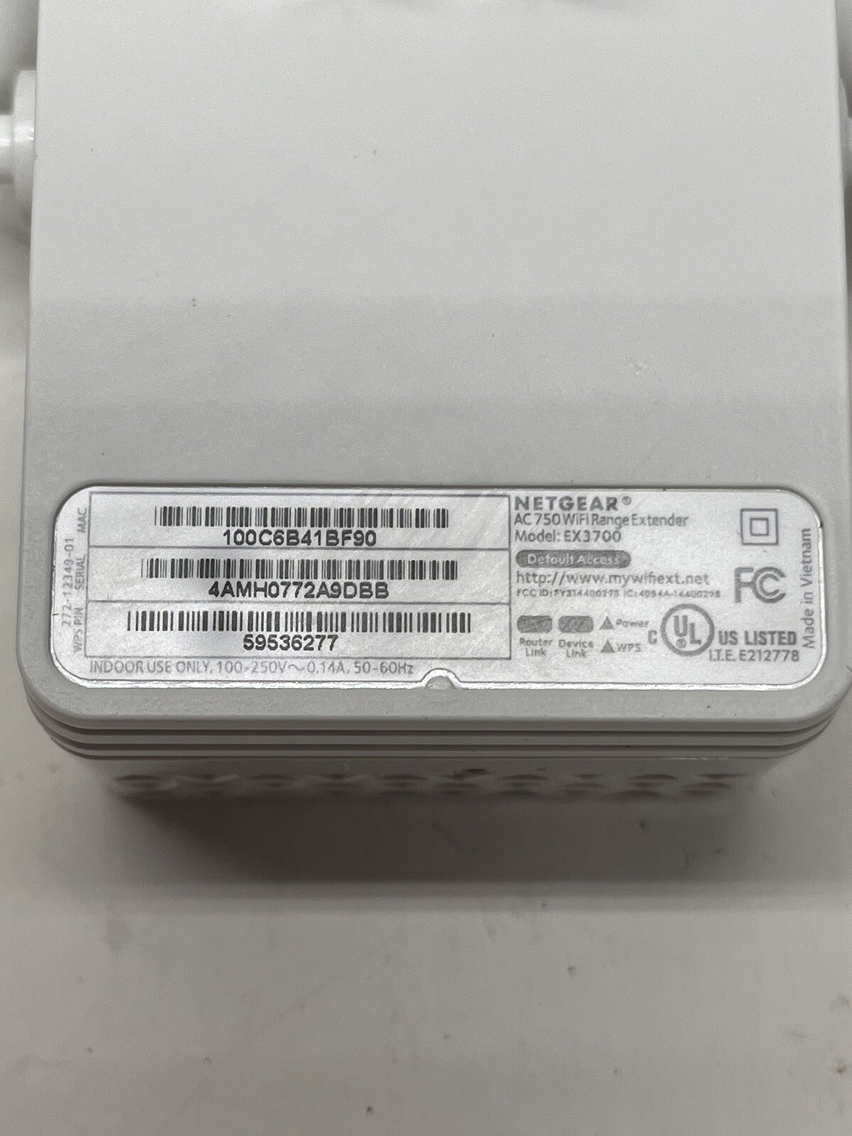 NETGEAR Broadband ADSL2+ Modem | DMP111PSP v2 + NG Wifi Range Extender AC750