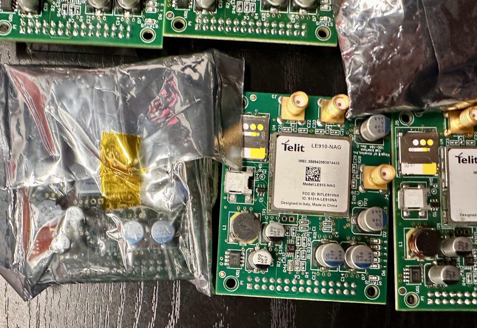 Lot of 12 Telit LE910-NAG LTE 4G Modem Development Boards AS-IS