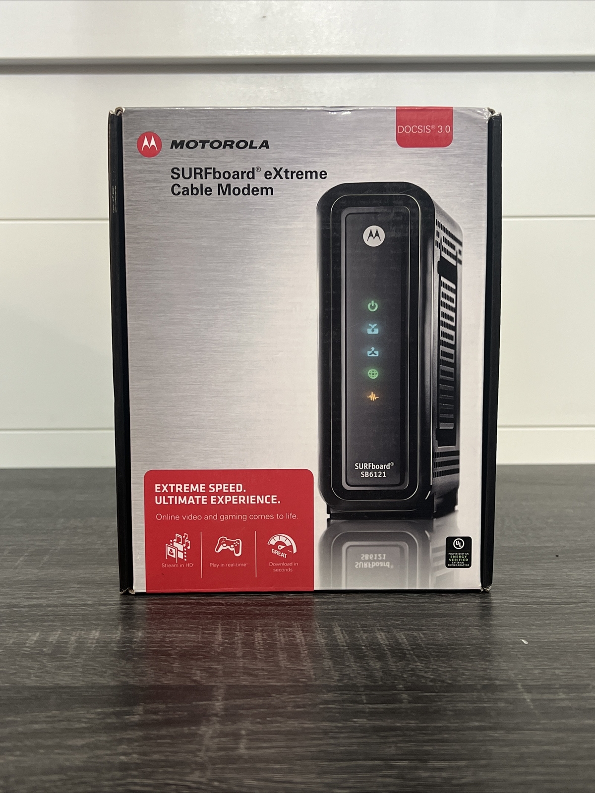 Motorola Arris Surfboard Extreme Modem, DOCSIS 3.0, 200 Series, Model SB6121