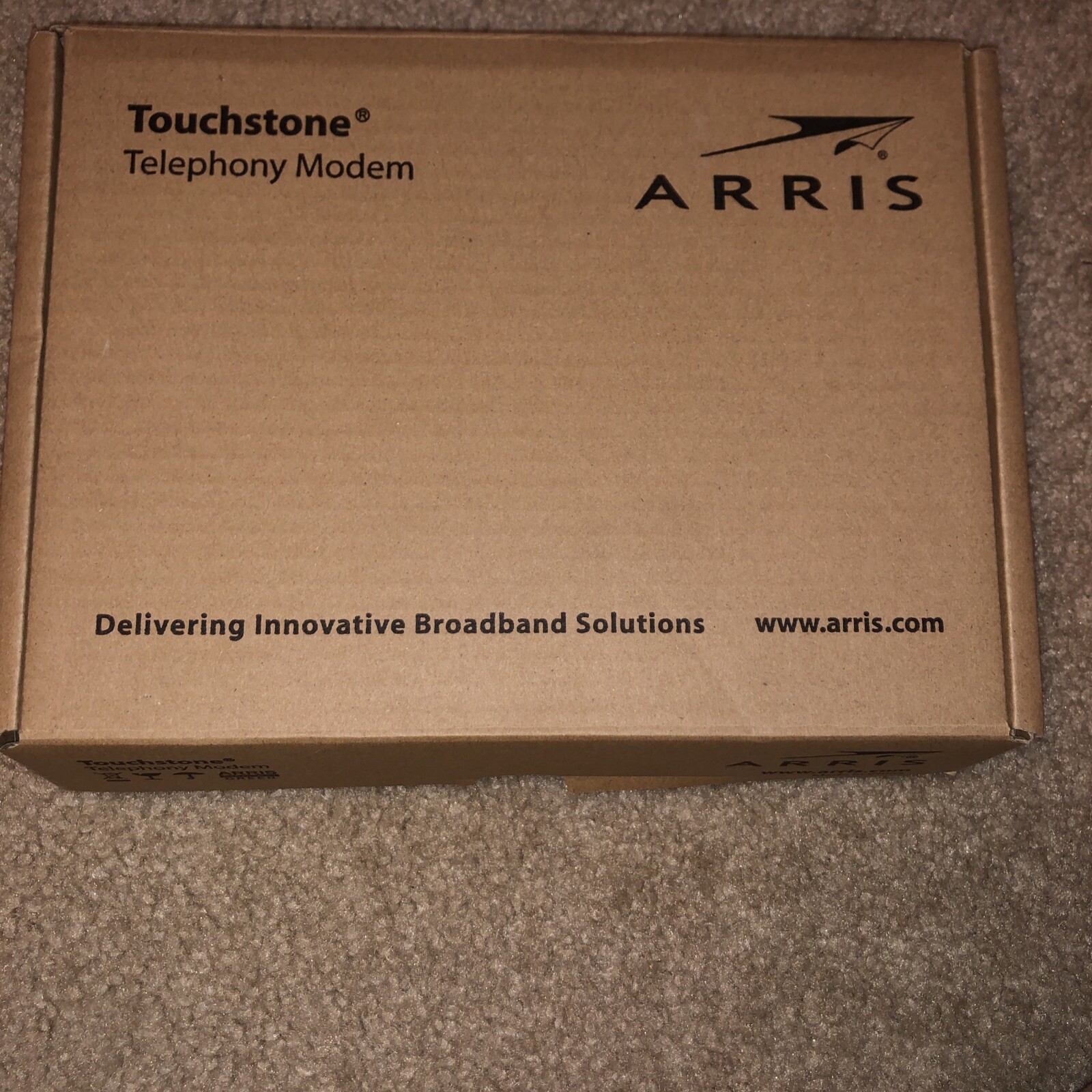 ARRIS TELEPHONY CABLE INTERNET MODEM TM602G