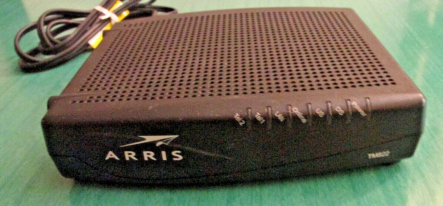 ARRIS CABLE MODEM – Model TM822A – w/Power Cord – VG Used Condition!