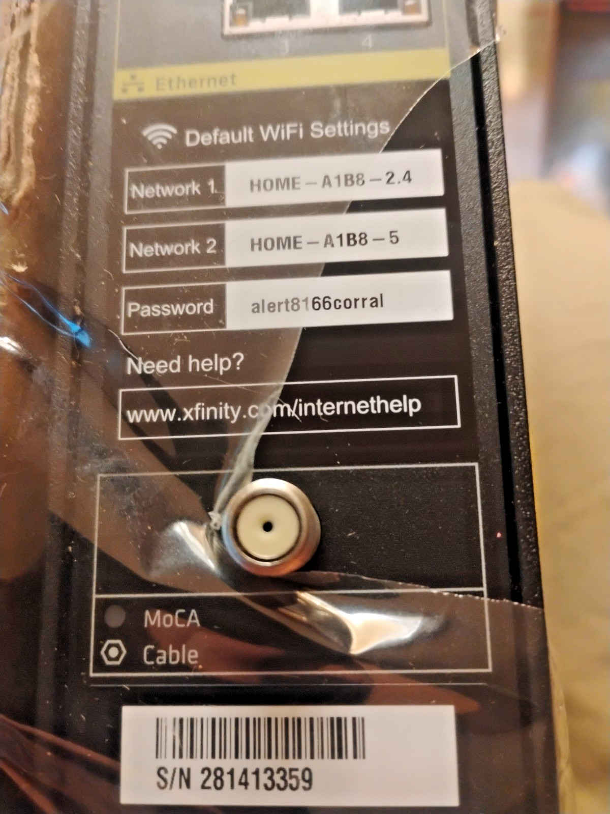 Xfinity Cisco DPC3941T XB3 Wireless Modem Router DOCSIS 3.0 Voice Gateway New