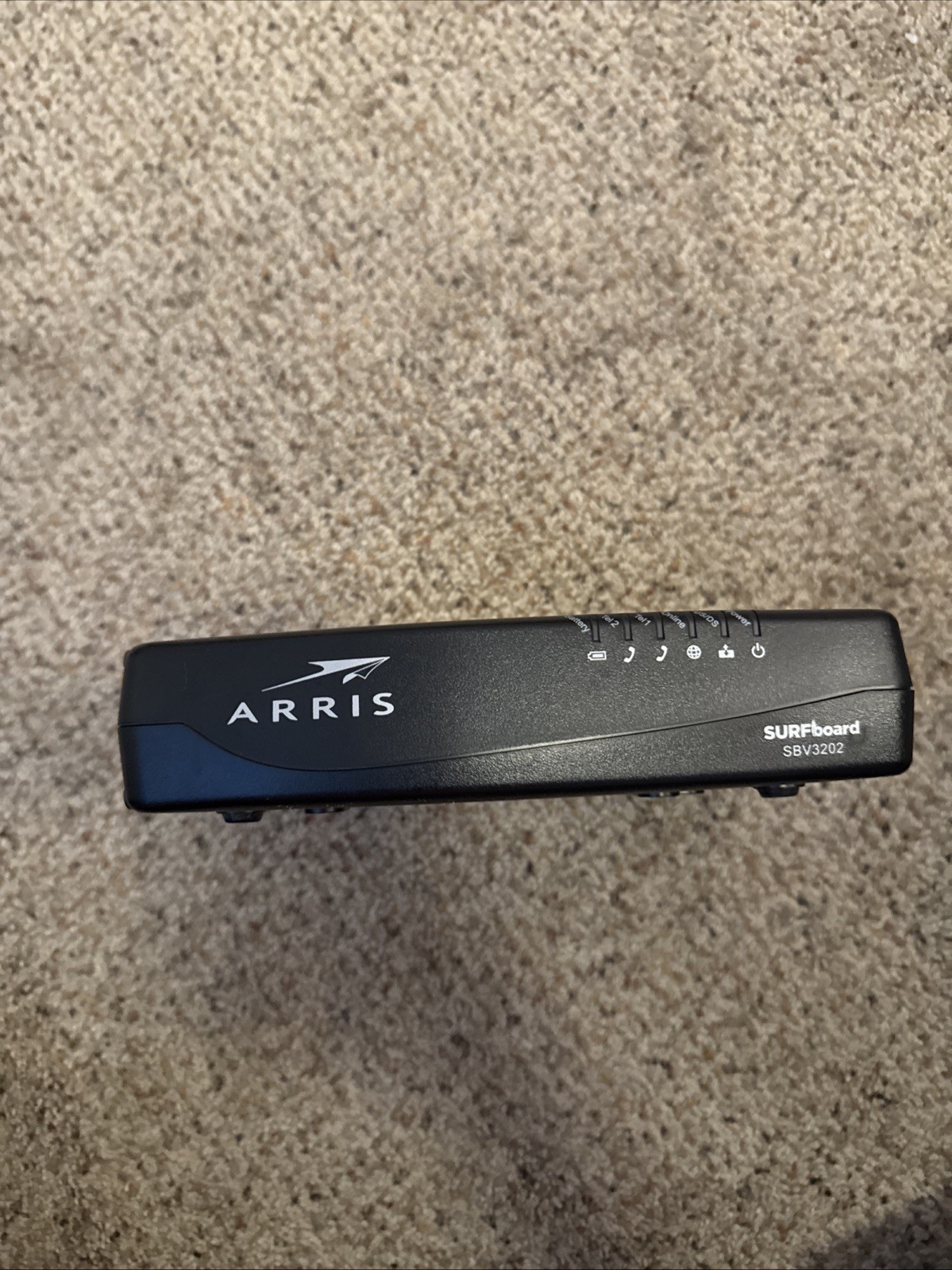 ARRIS SBV3202 DOCSIS 3.0 Voice Cable Modem Black