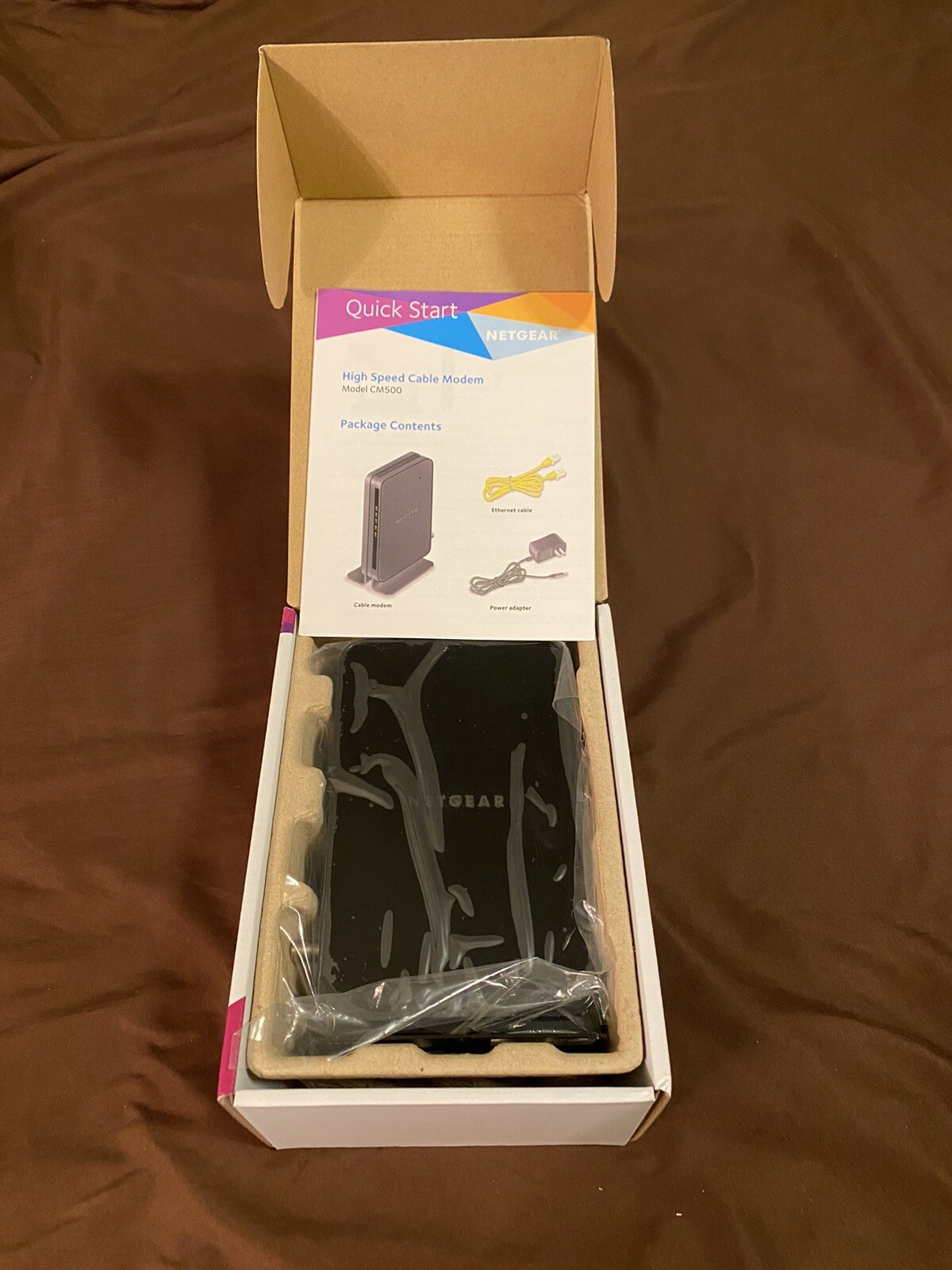 NETGEAR CM500-1AZNAS (16×4) DOCSIS 3.0 Cable Modem💥