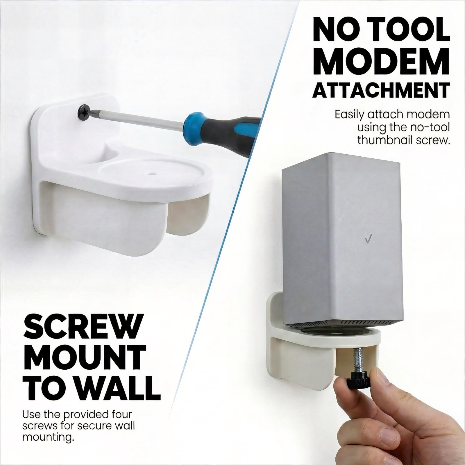 Wall Mount Bracket Compatible with Verizon Fios Router CR1000A