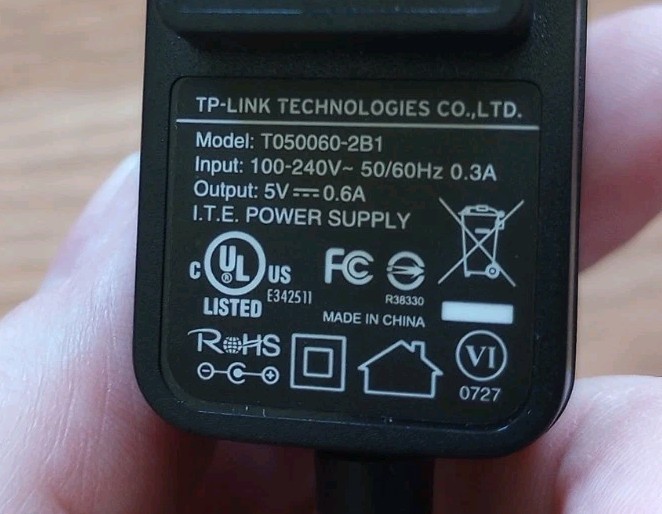 TP-Link ADSL2+ Modem Router TD-8816 (Color: Black) WORKS USED