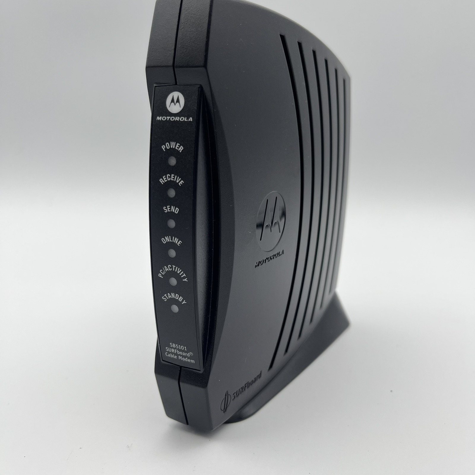 Motorola Surfboard Cable Modem – SB5101 – w/Power Supply, Cable, Installation CD
