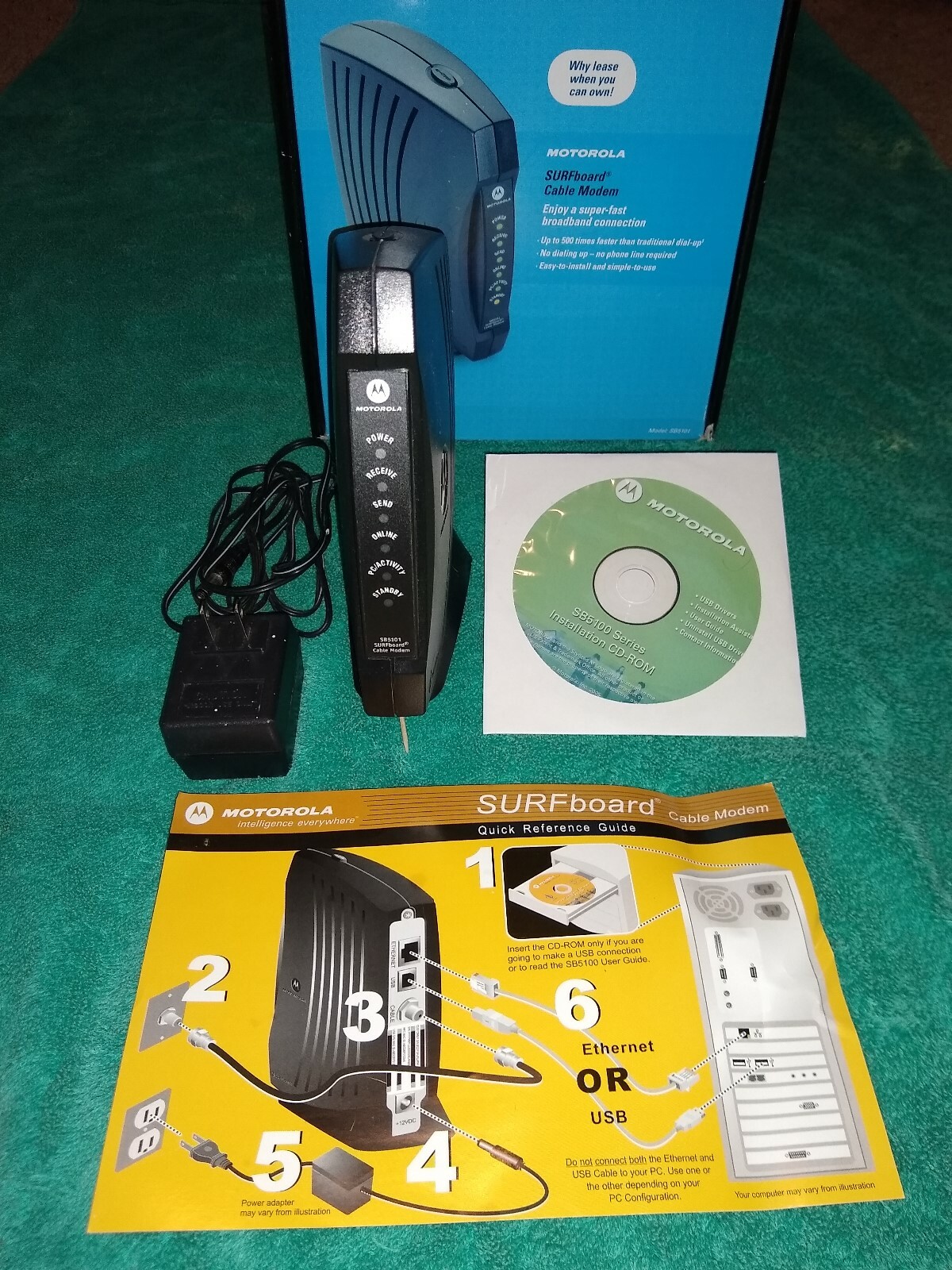 Motorola SURFboard SB5101 Cable Modem