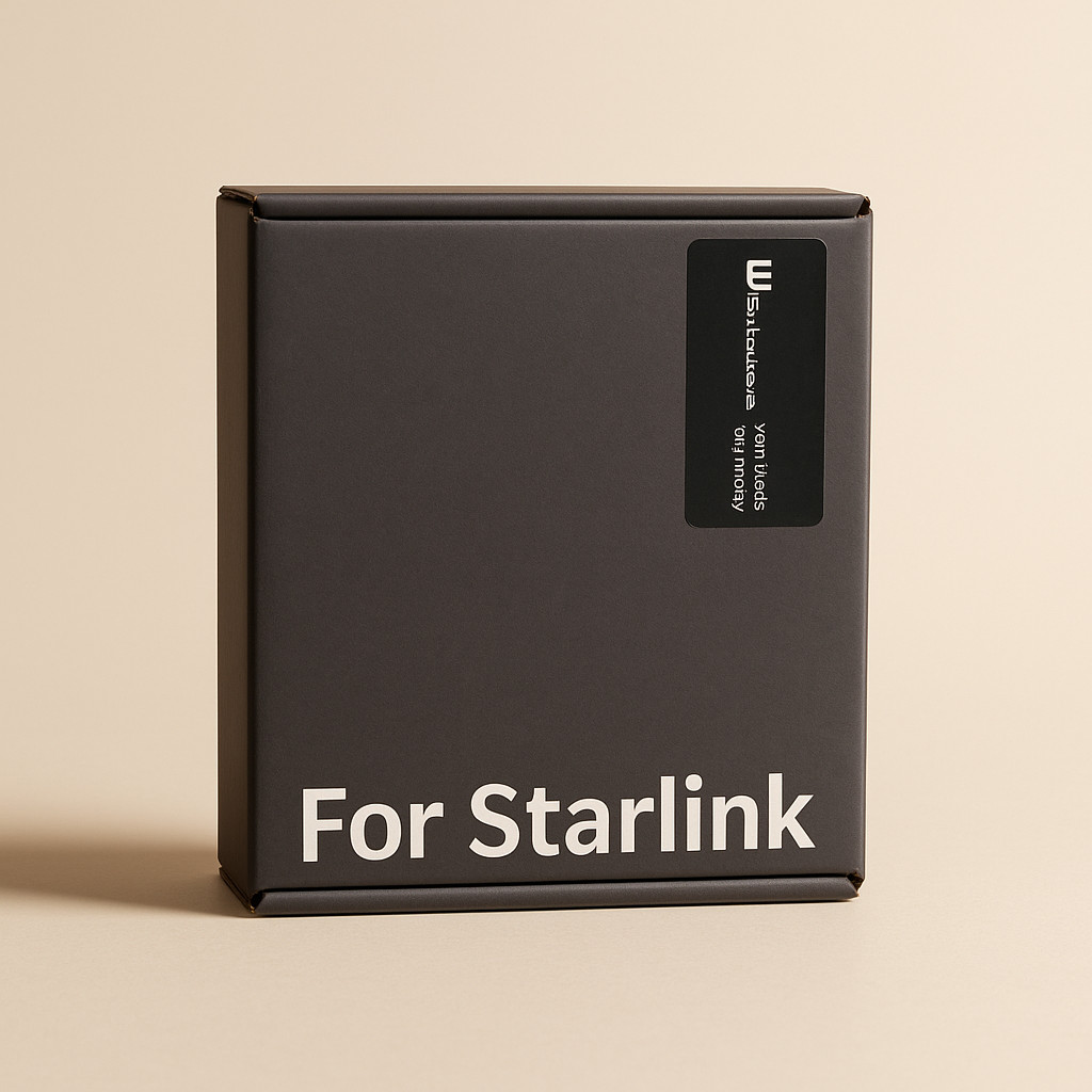 Bytewave for Starlink Aftermarket Mini Router Ethernet Adapter Accessory Black B