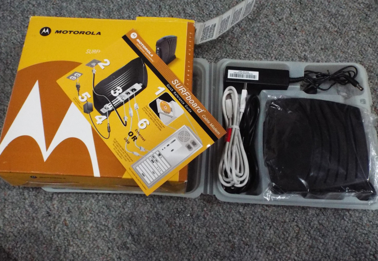Motorola SURFboard Cable Modem Model SB5100 Networking System